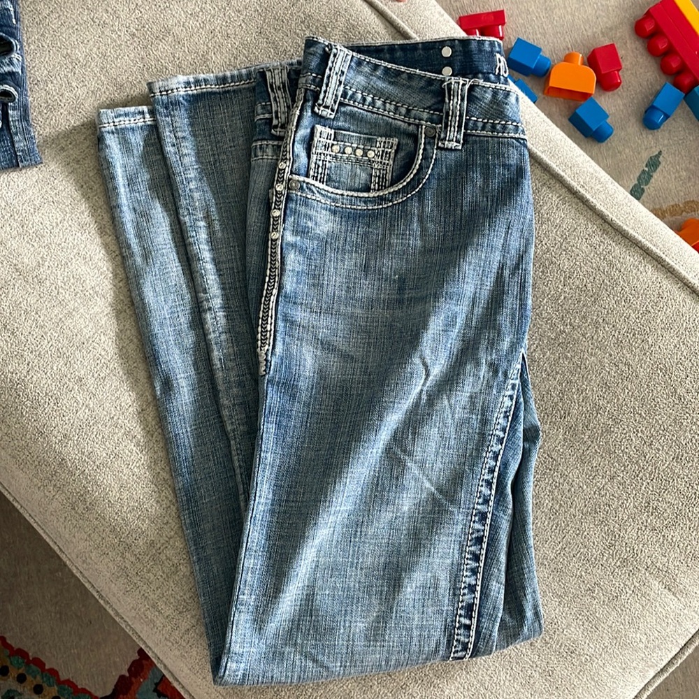 Rock & Roll, boot cut jeans
